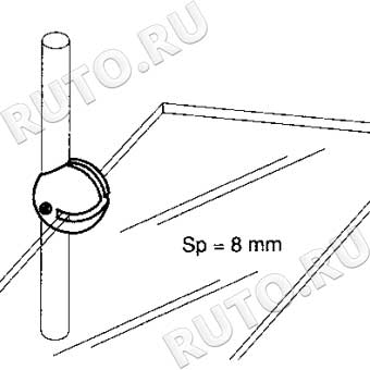крепеж для стеклянной полки Jok-03