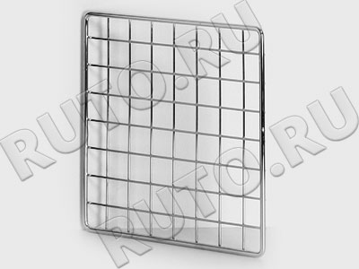 GP100x100 Решетка хромированная 1000х1000 мм (d.7мм/d.3мм)