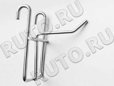 HD-289 Крючок на решетку тонкий L=50 мм 220004