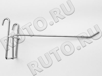HD-292 Крючок на решетку тонкий L=200 мм 220001