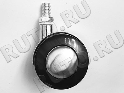 JOK-34-A Колесо M10  алюминиевый корпус d=50 хром