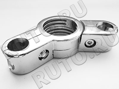 PL-28 Соединитель поворотный 3х параллельных и перпендикулярных труб D.50xD.25