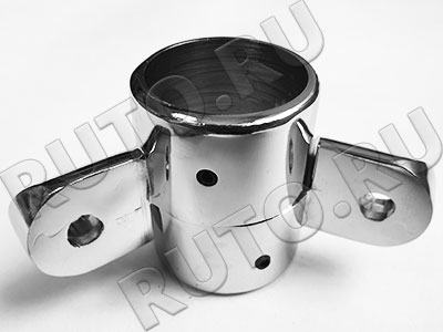 R-060-32 Крепление двустороннее поворотное для трубы 32 мм с фиксатором
