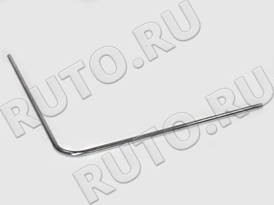 T-900-L Примерочная Г-образная 900х900 мм, хром