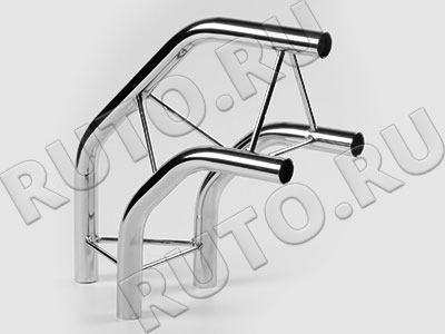 TR-07 Соединитель для треугольной колонны  с внешней осью 300х300 мм