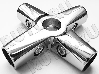 UNO-24 Соединитель четырех труб усиленный